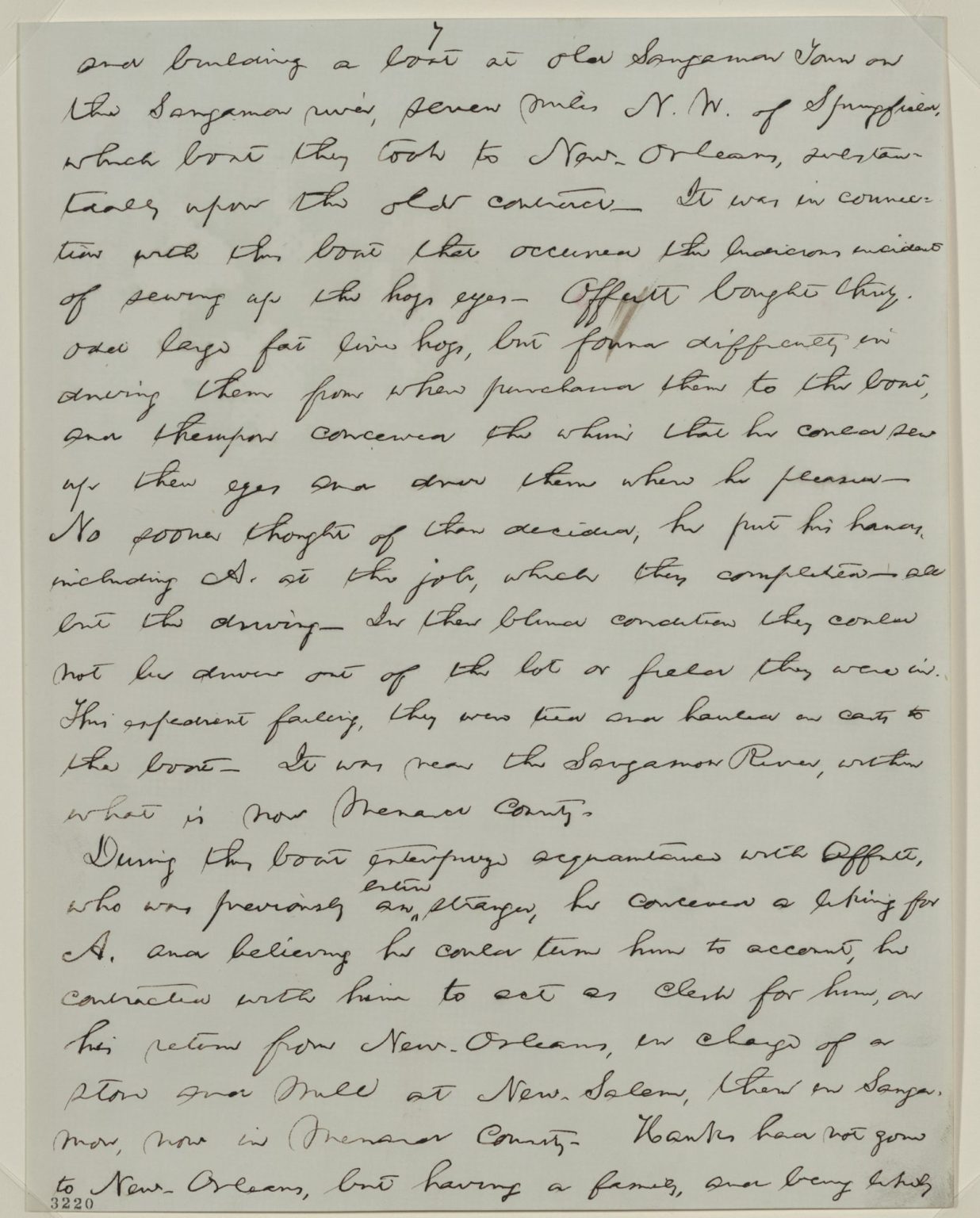 The Mystery of Lincoln's Second Flatboat Trip to New Orleans - Friends ...