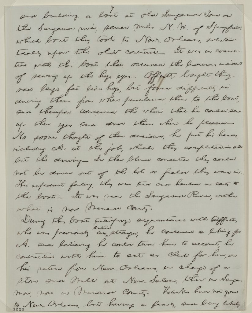 The Mystery of Lincoln's Second Flatboat Trip to New Orleans - Friends ...