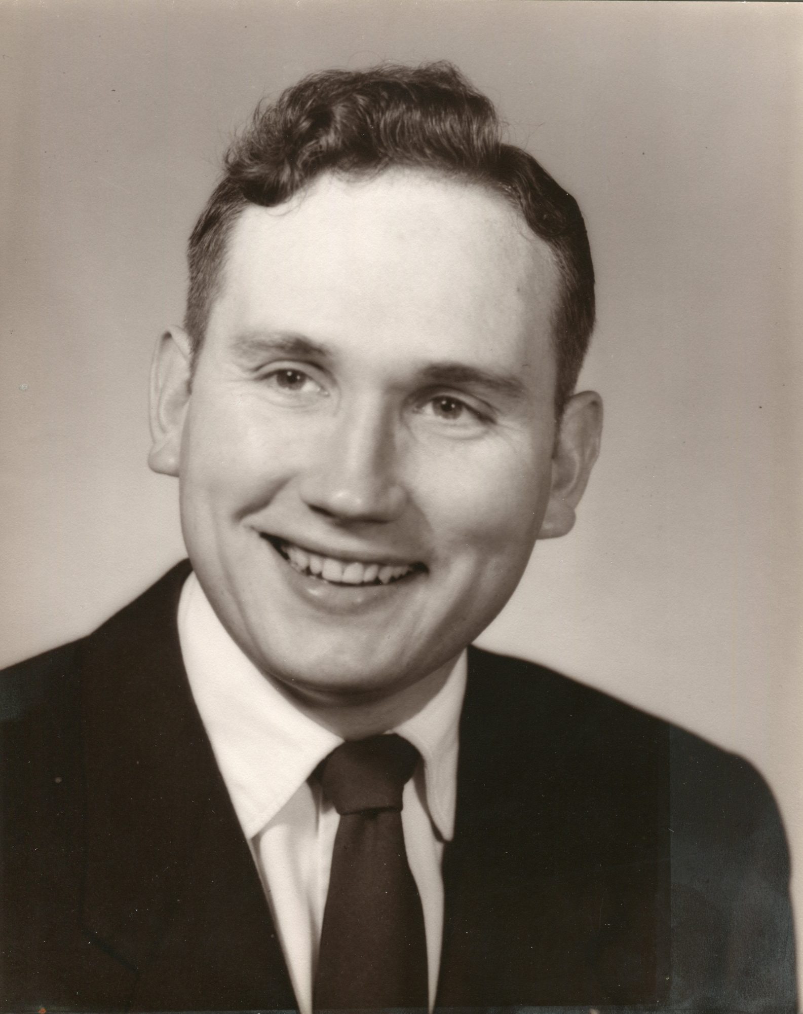 Portrait of Wayne C. Temple in April 1951