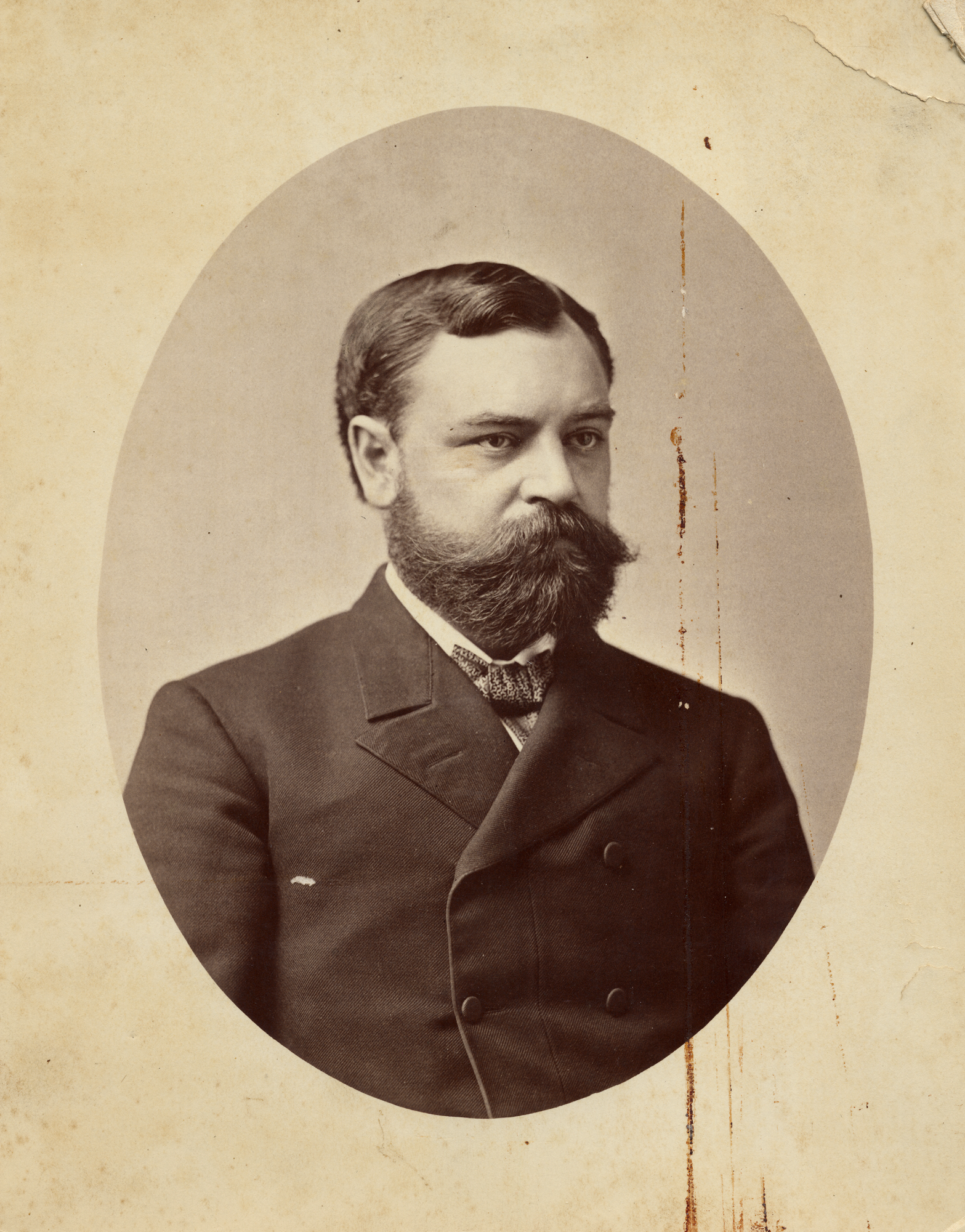 Portrait of Robert Todd Lincoln, circa 1880. 